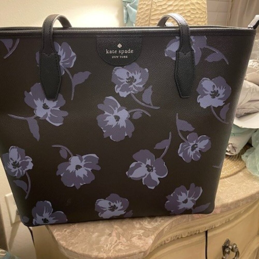 Kate Spade Floral Lori Tote Bag